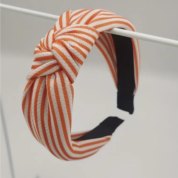 Whimsy_and_Lily Accessories - 💖 3/$30 💖 Tangerine Striped Knotted Headband